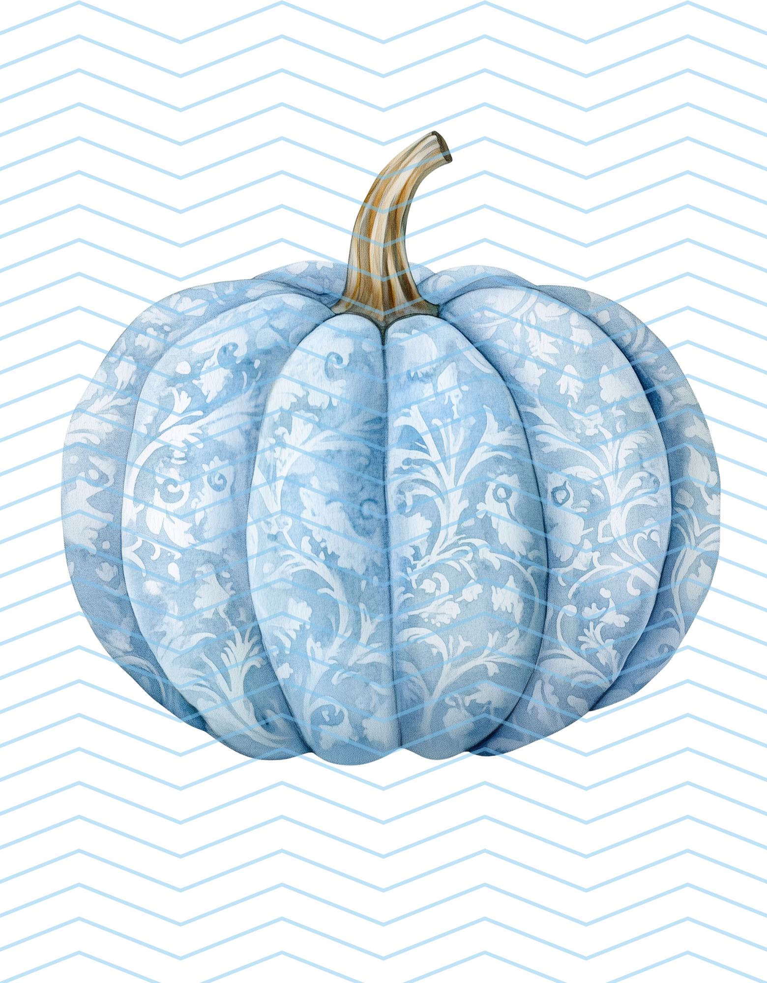 Light Blue Pumpkin