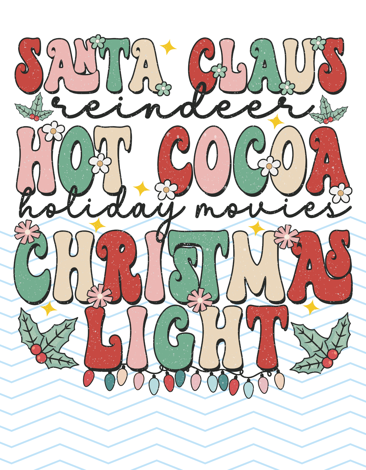 Santa Claus Reindeer Hot Cocoa