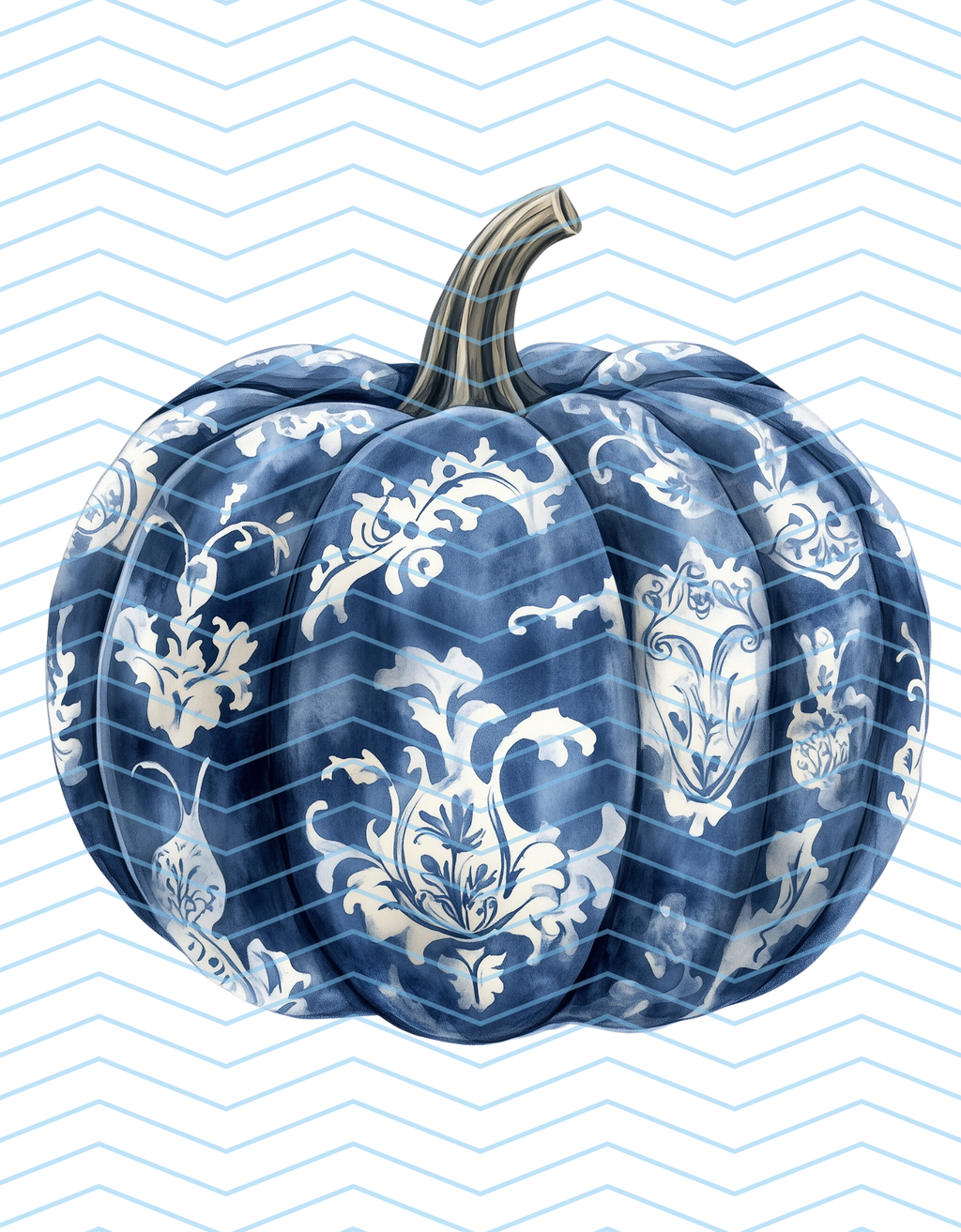 Dark Blue Pumpkin
