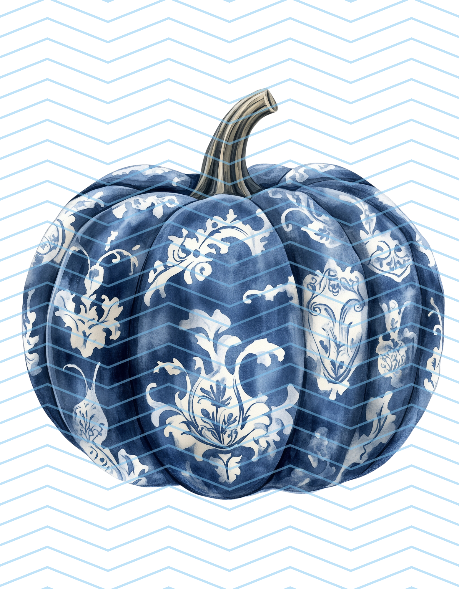Dark Blue Pumpkin