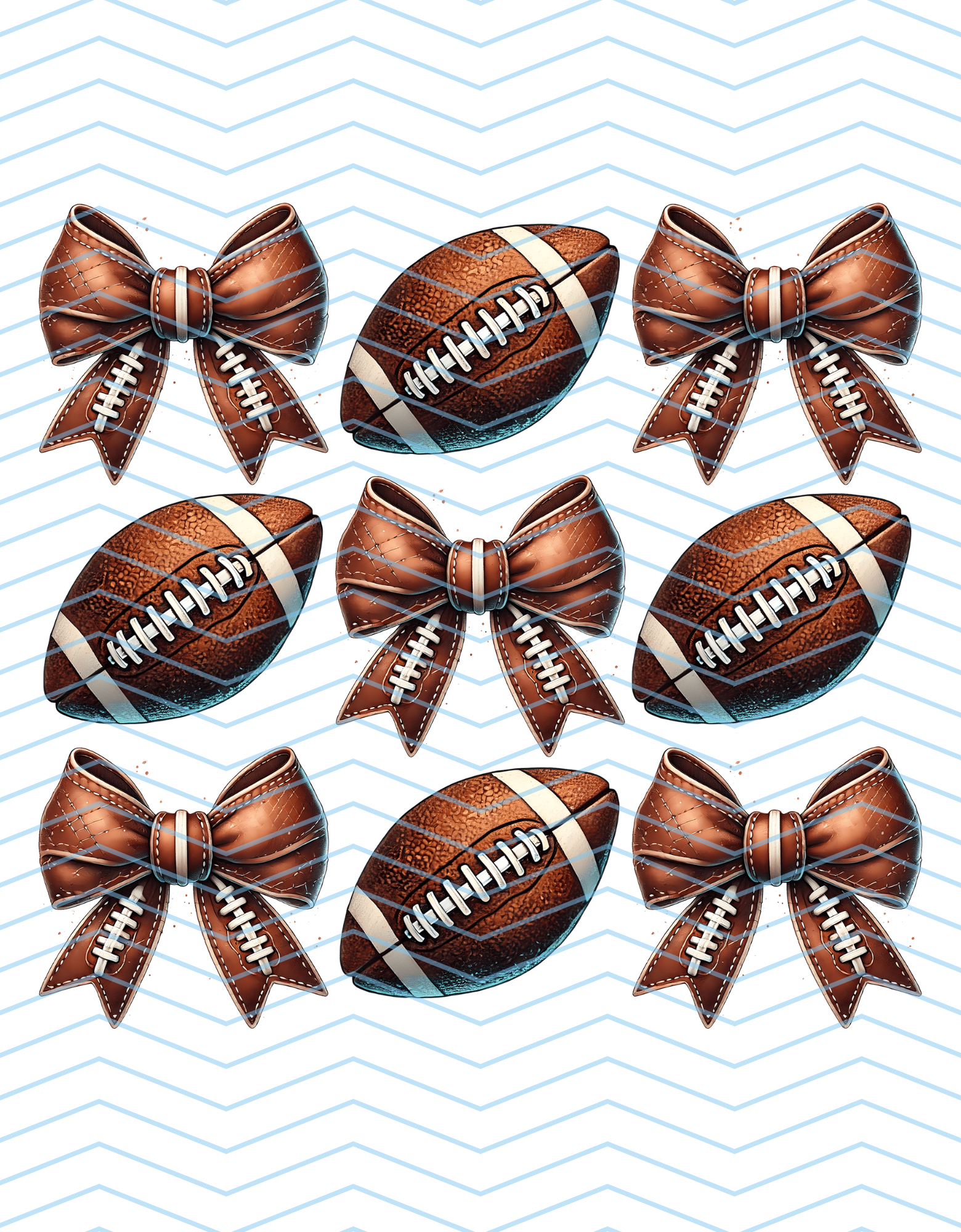 Light Brown Football Grid