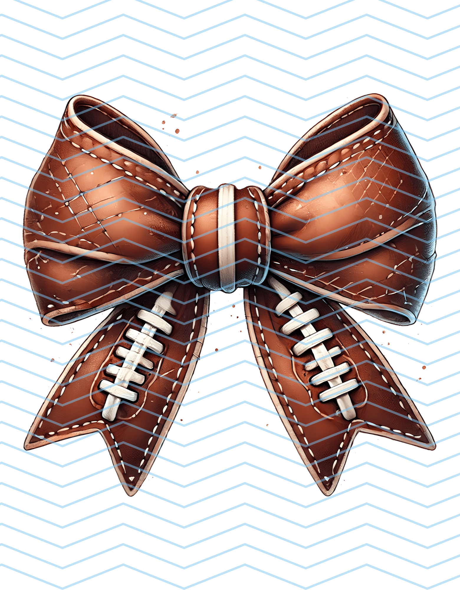 Football Bow Dark