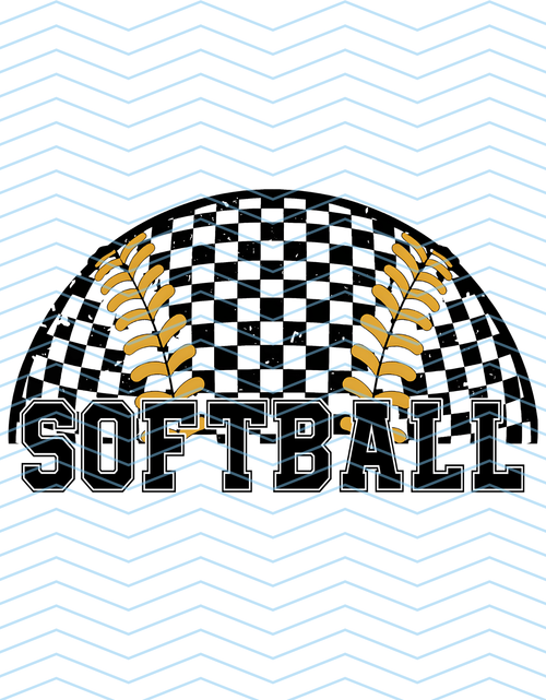 1/2 Softball Checkers