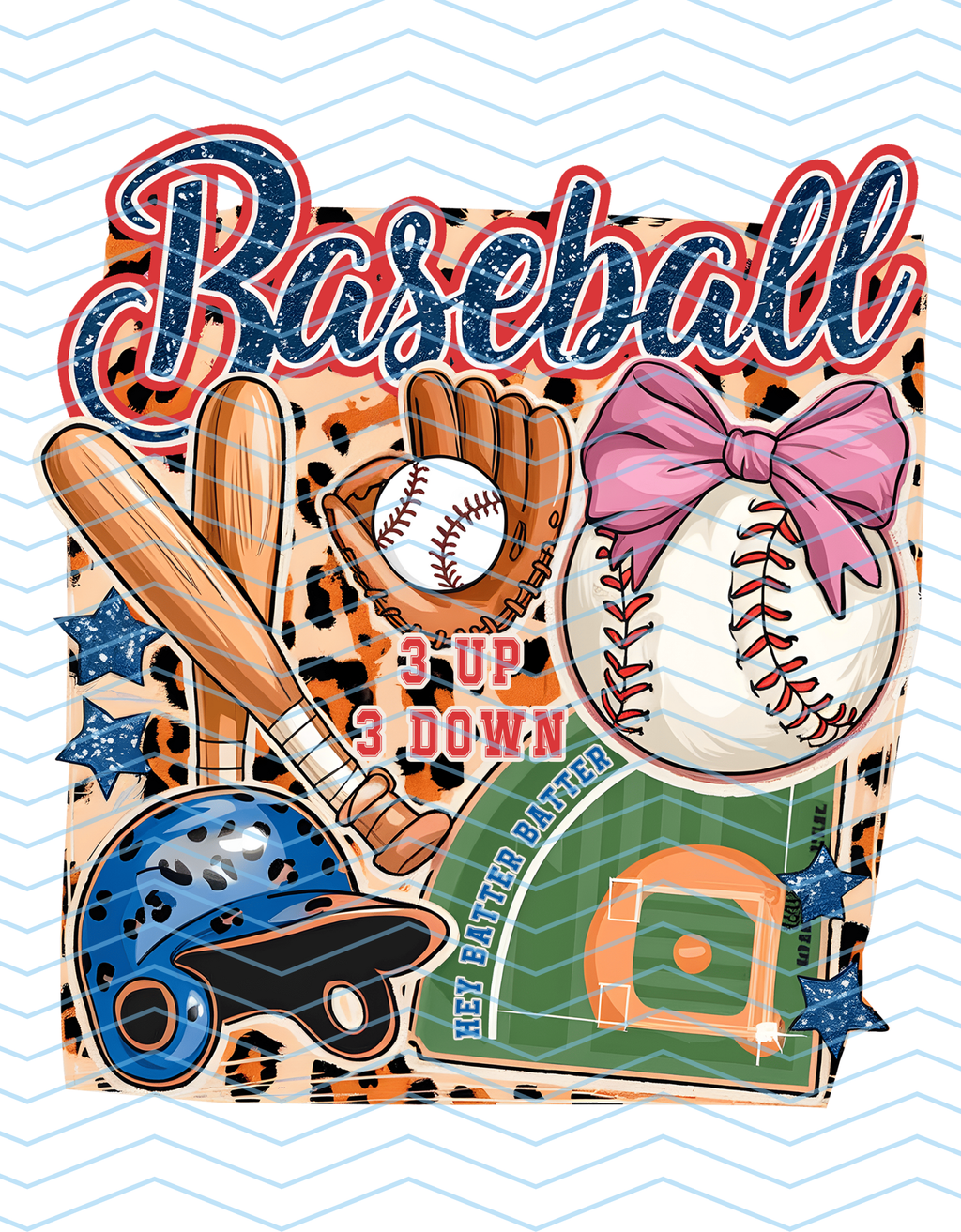 Baseball Snack Bat Grid