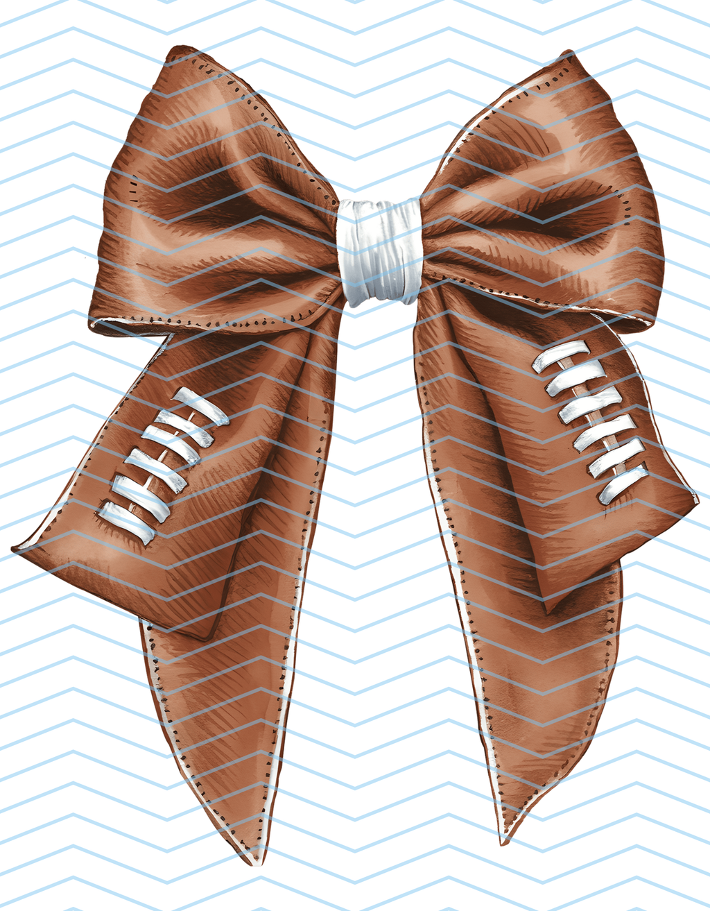 Football Bow 2 Strands
