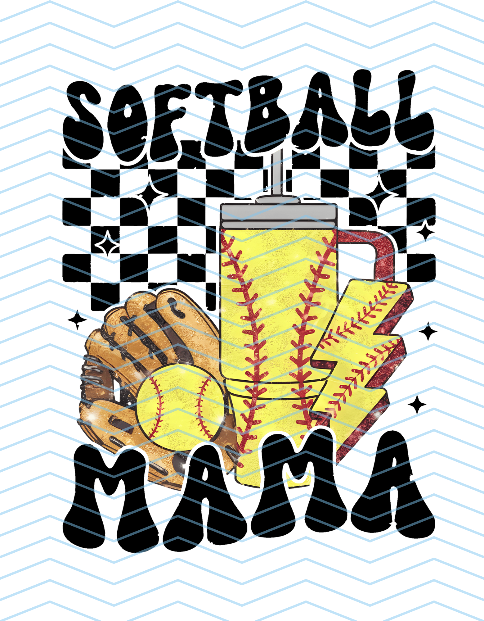 Softball Mama (Checkers)