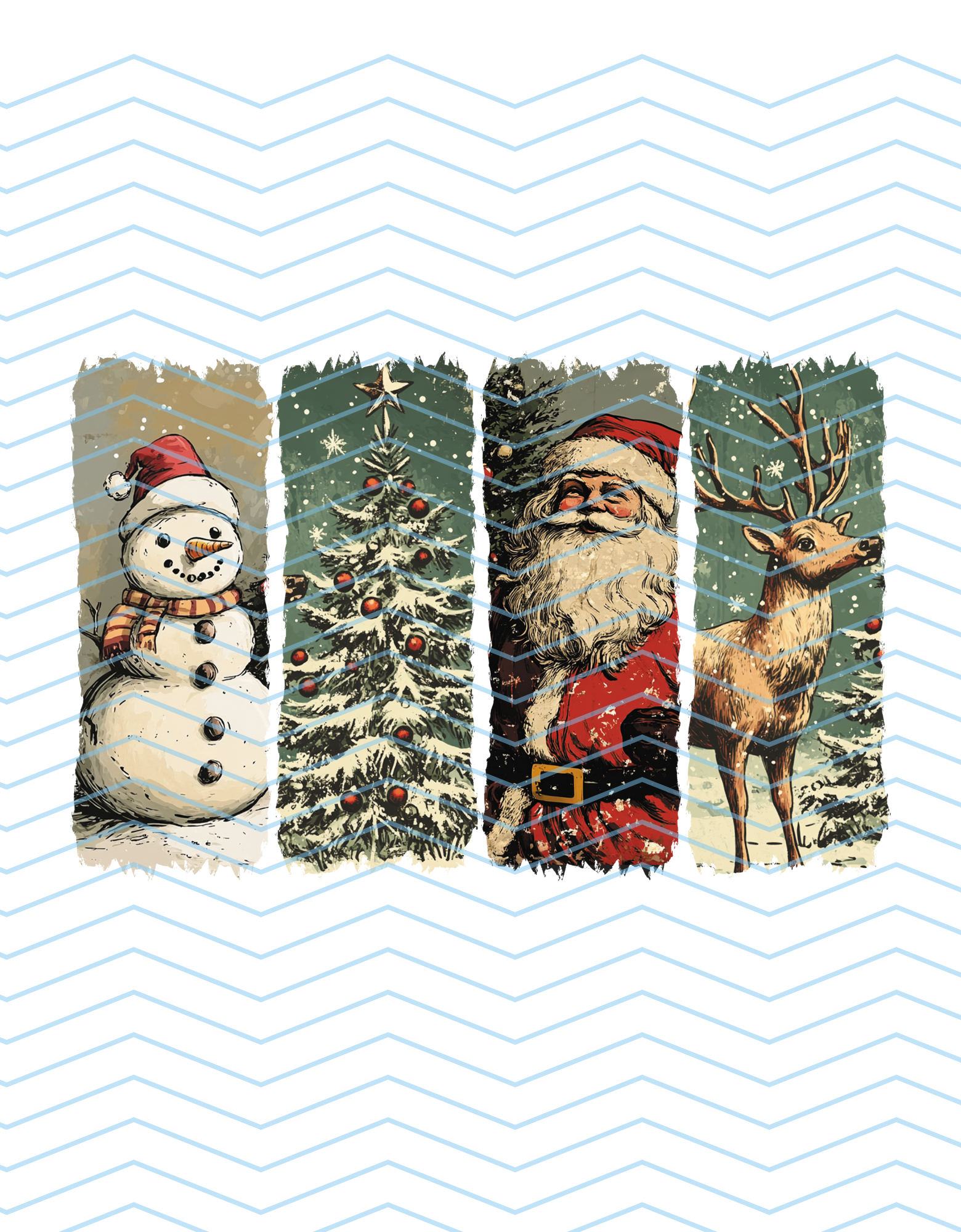 4 Image Vintage Christmas