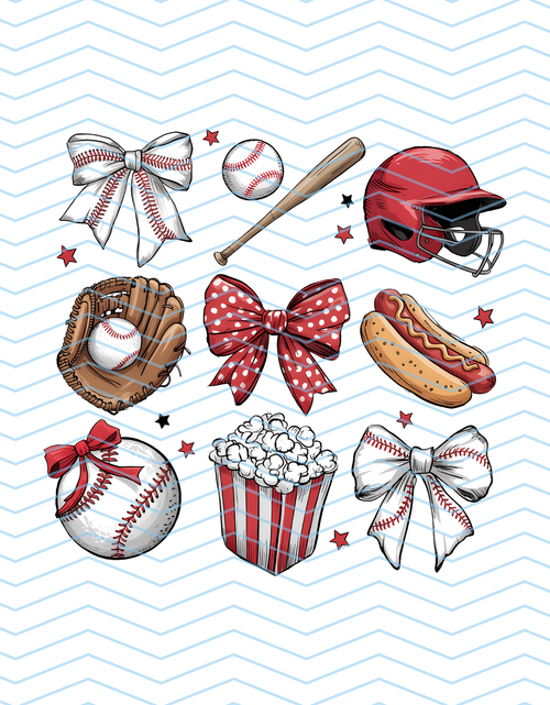 Baseball Snack Grid