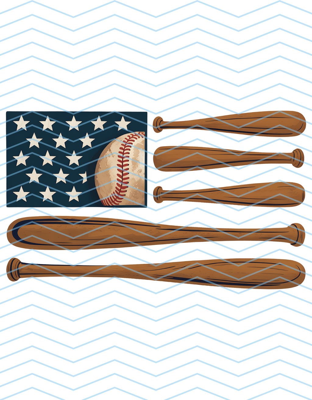Baseball Bat Flag