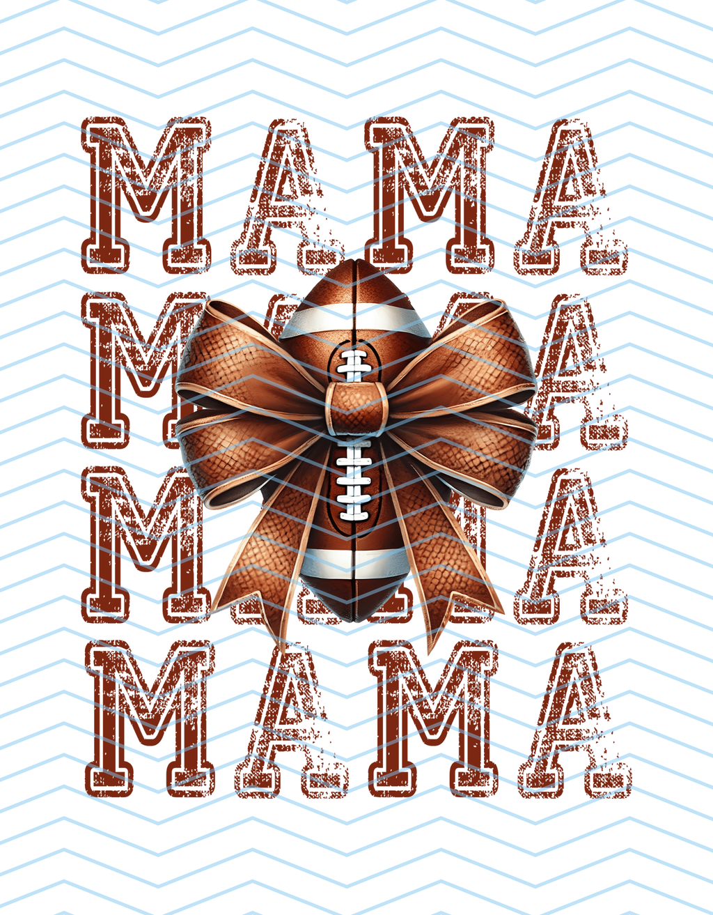 Football Mama x4