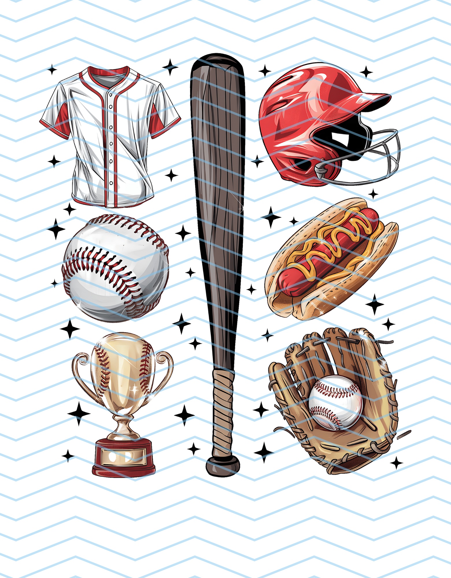 Baseball Field (Leopard Print)