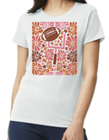 Football Floral Square