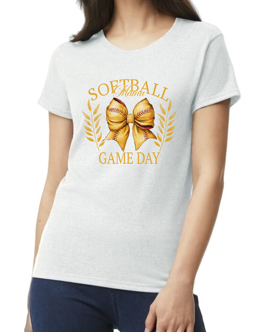 Softball Mama (Game Day) Yellow