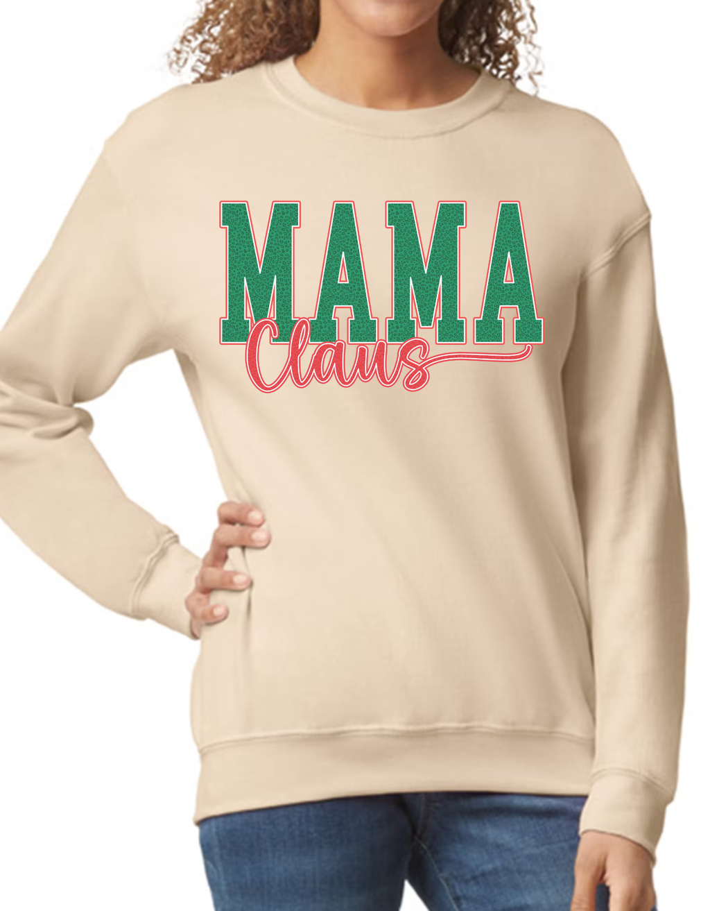 Mama Claus (Green Retro)