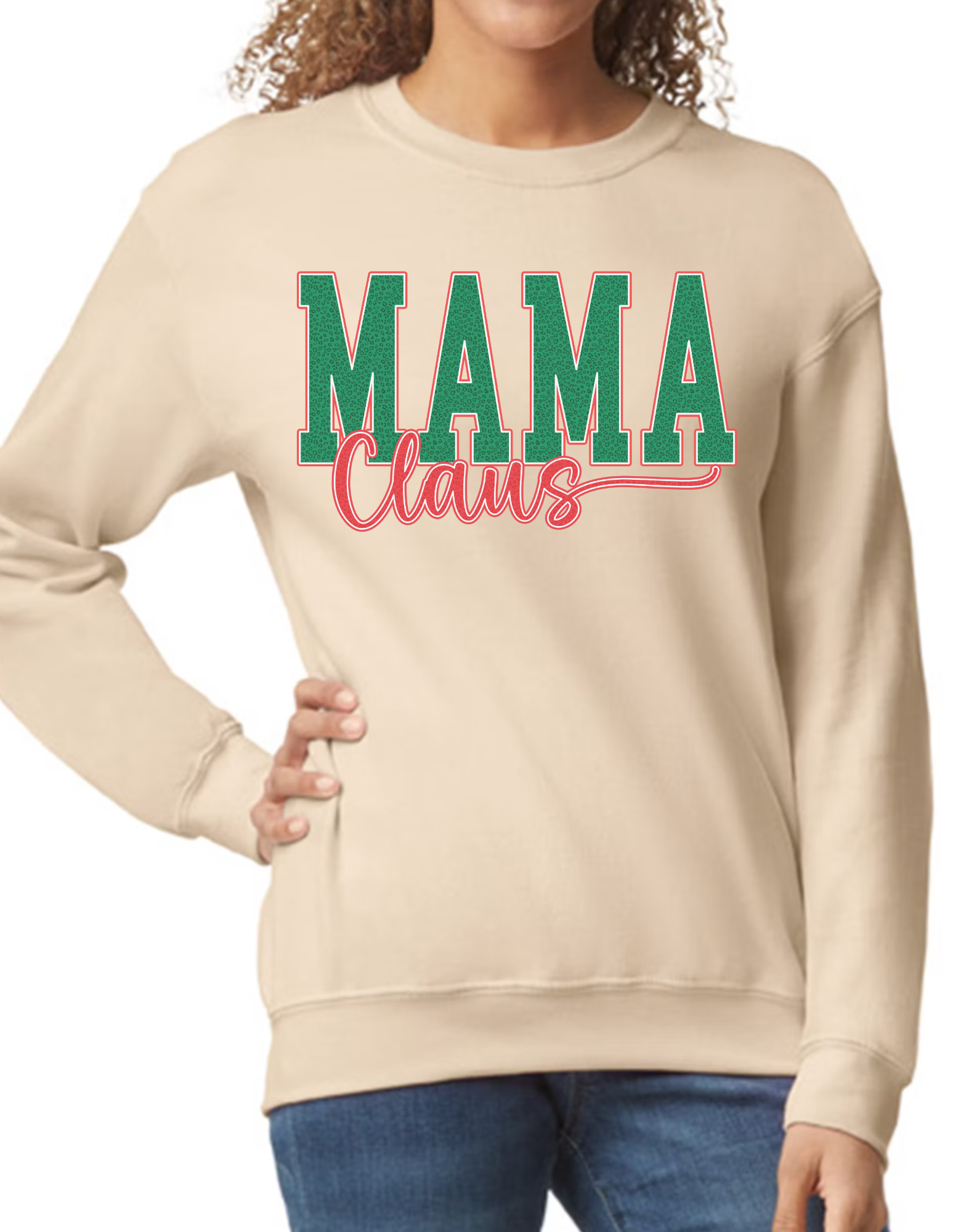Mama Claus (Green Retro)