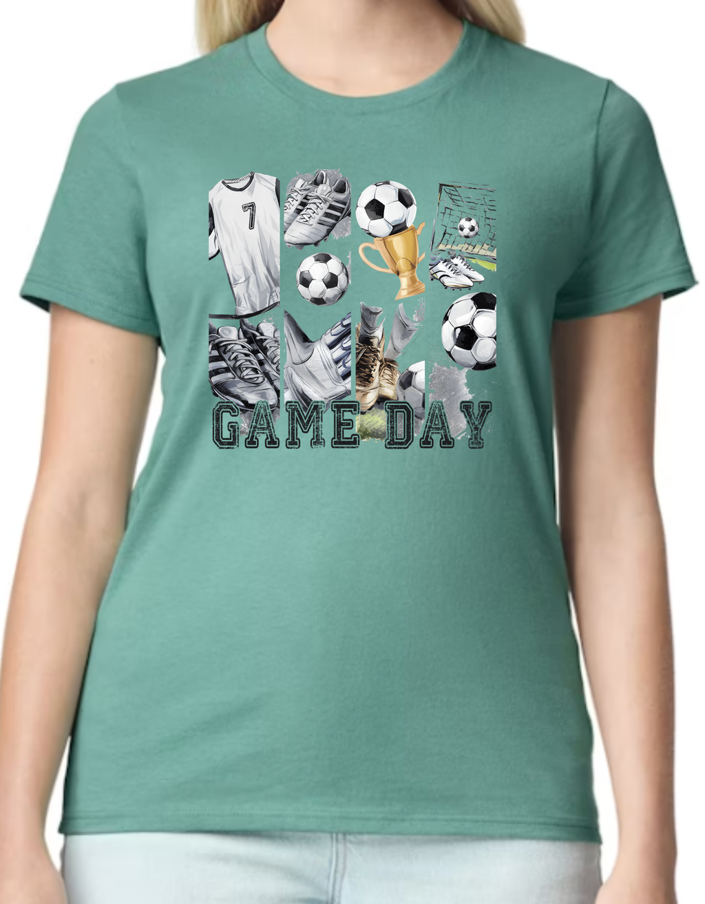 Vintage Soccer Game Day