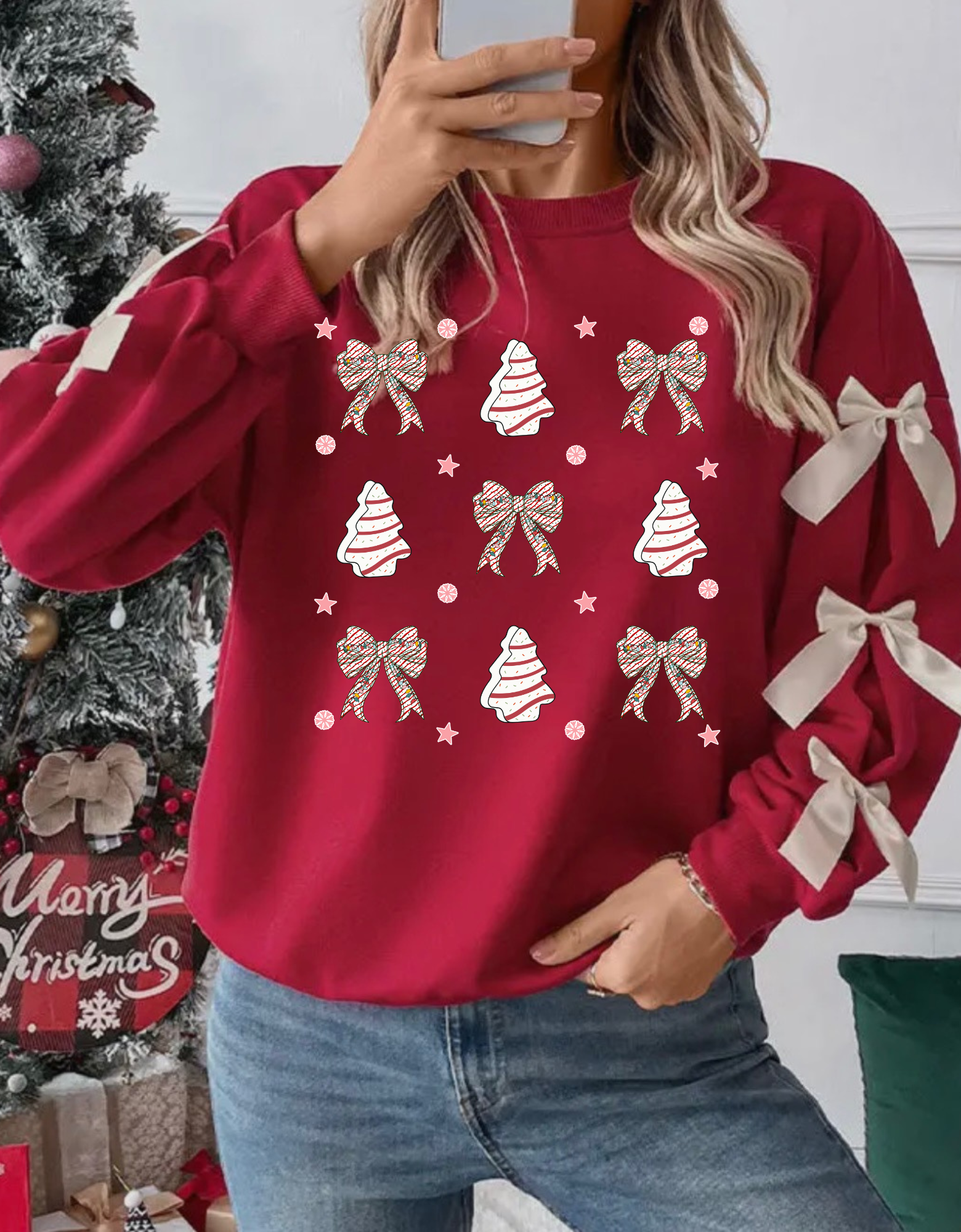 Christmas Tree Cake Grid