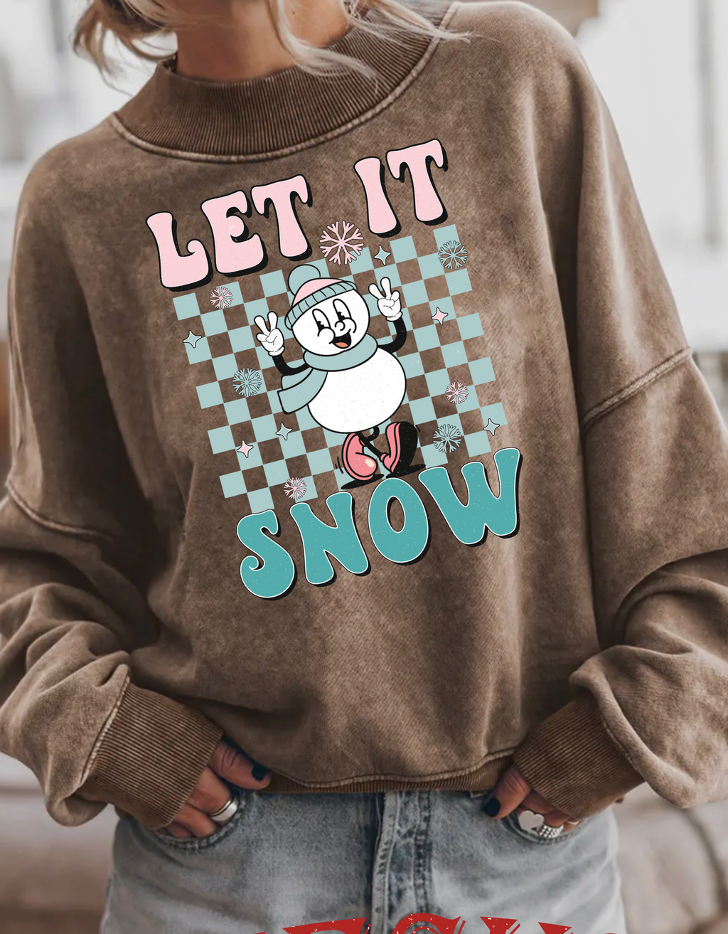 Let It Snow (Checker Retro)