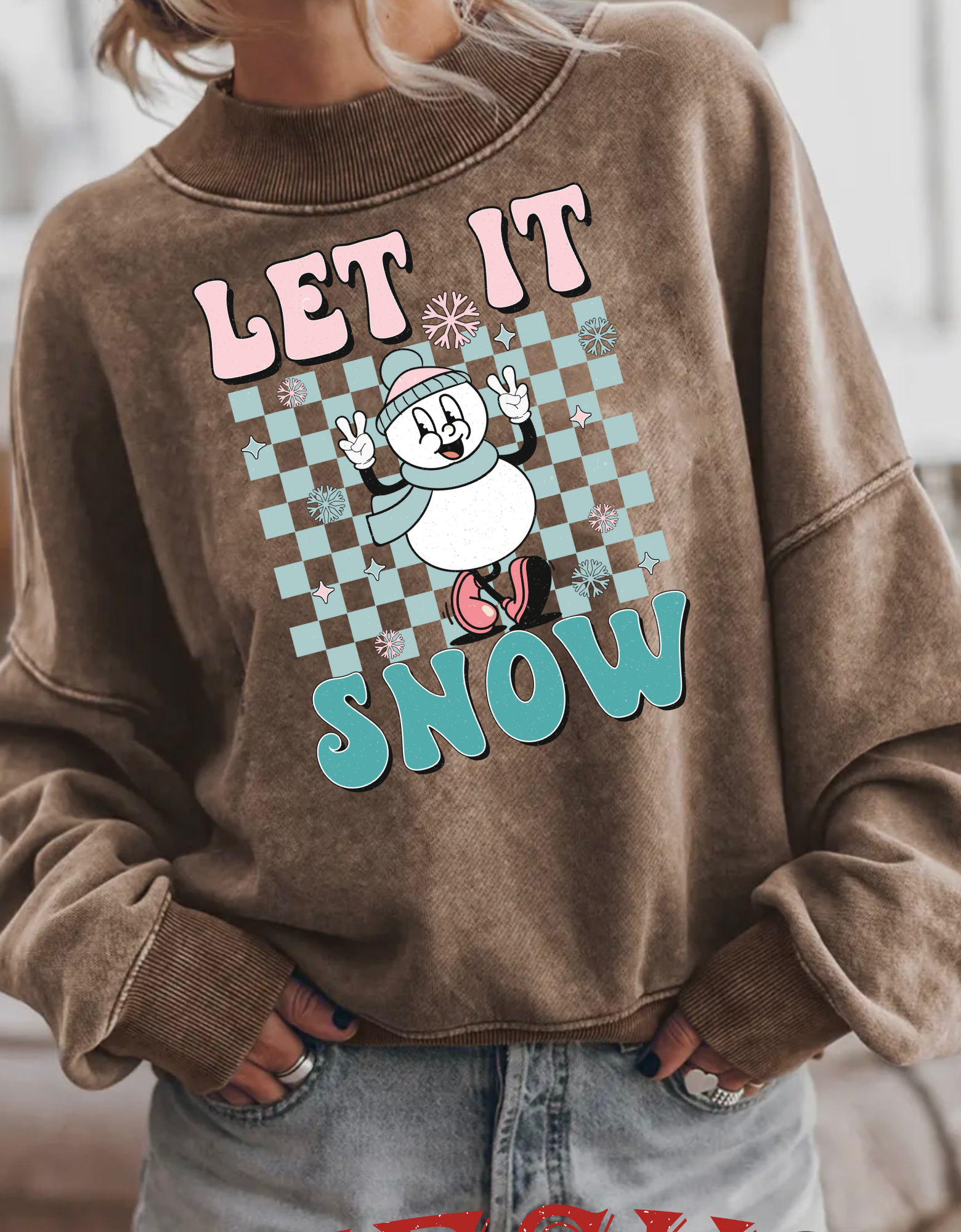 Let It Snow (Checker Retro)