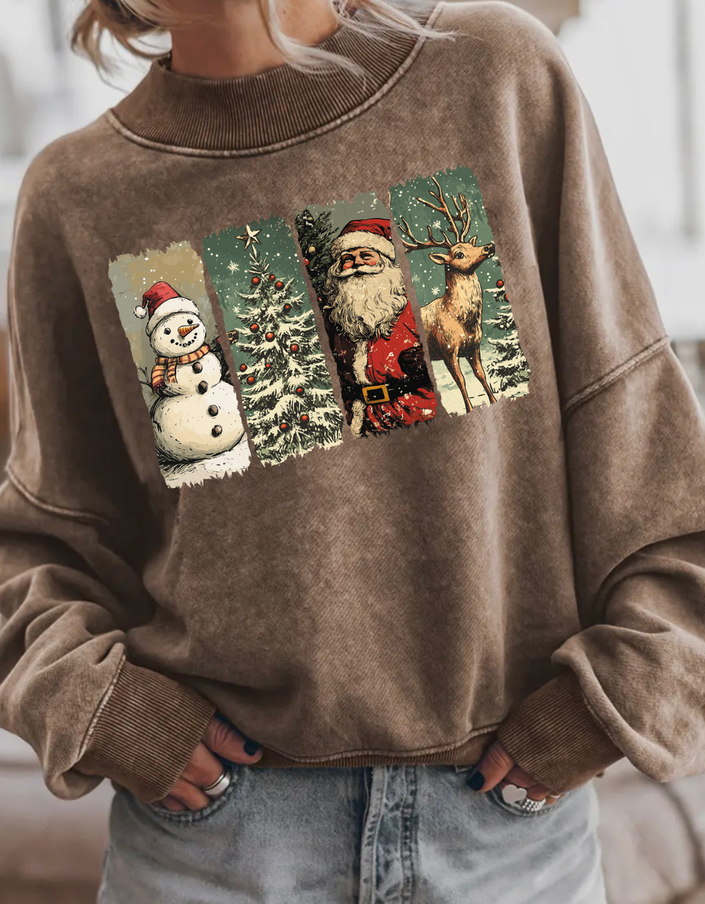 4 Image Vintage Christmas