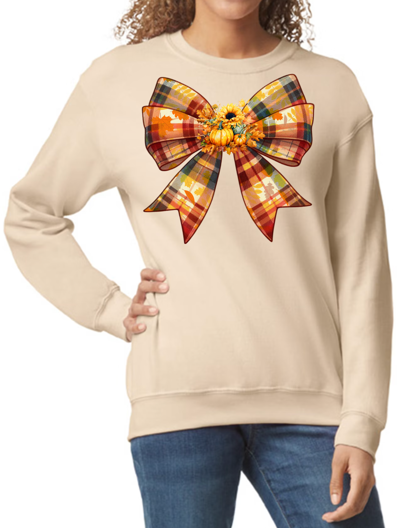 Fall Plaid Bow (Fall Colors)