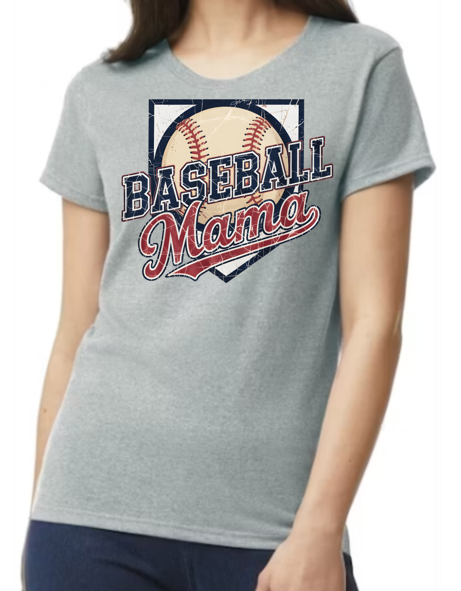 Vintage Baseball Mama