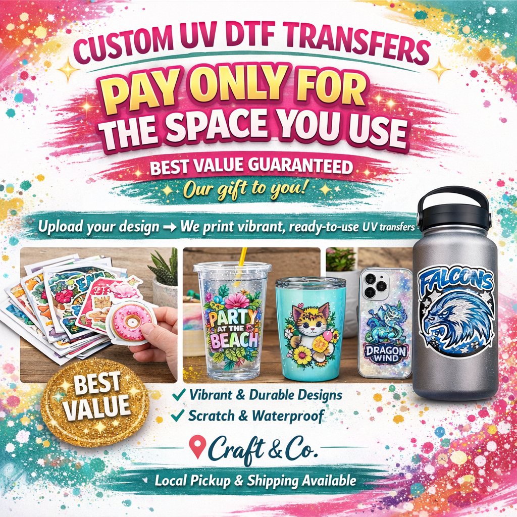Custom UV DTF Sticker