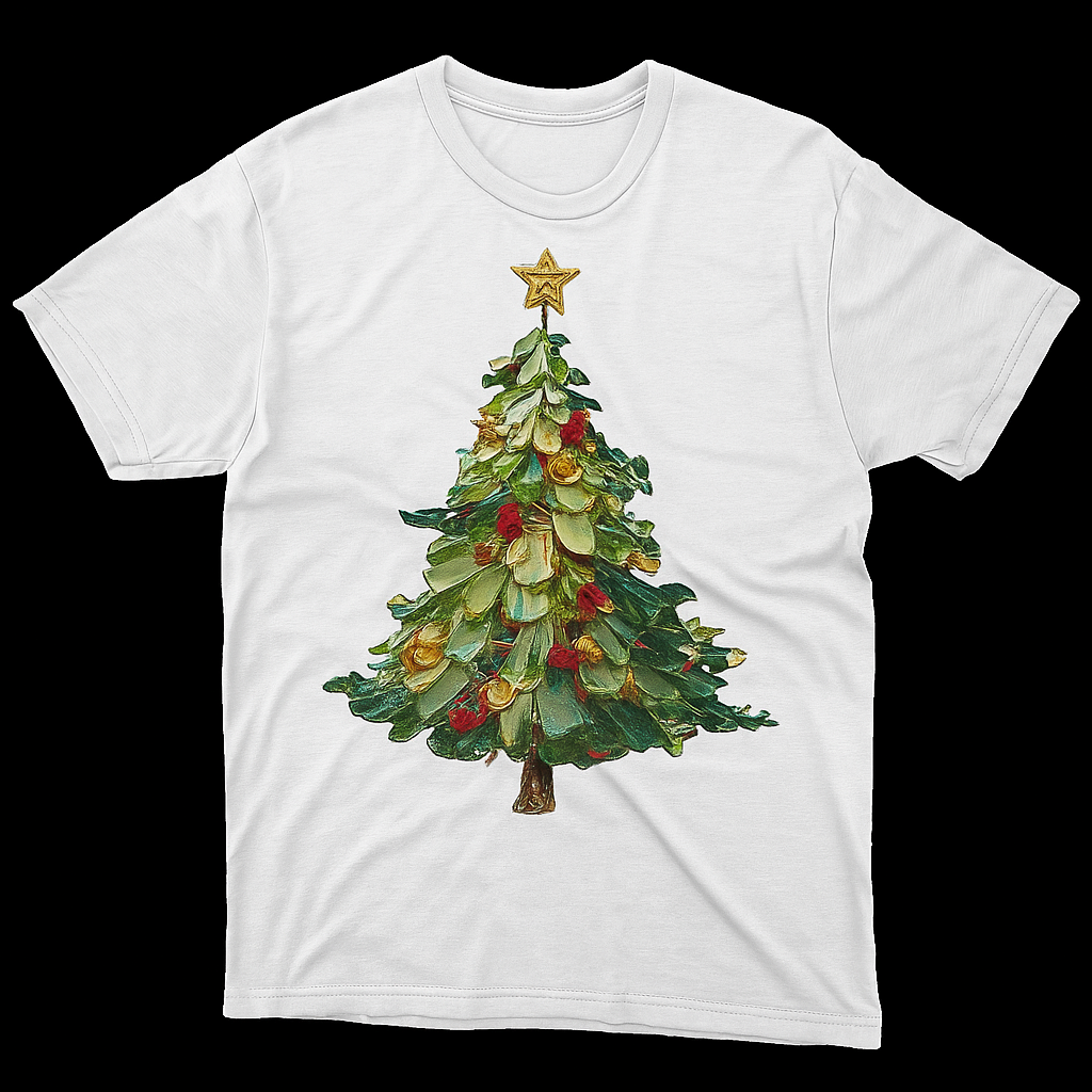 Painted Christmas Tree