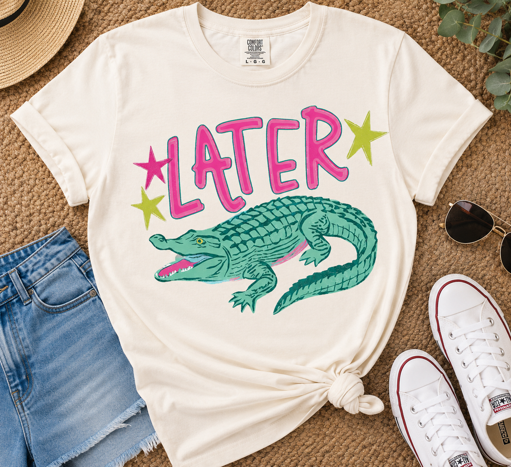 Later Gator After A while (2 prints)
