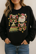 Knit Christmas Grid