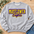 Mayflower Eagles Faux Embroidery Scalloped Trim