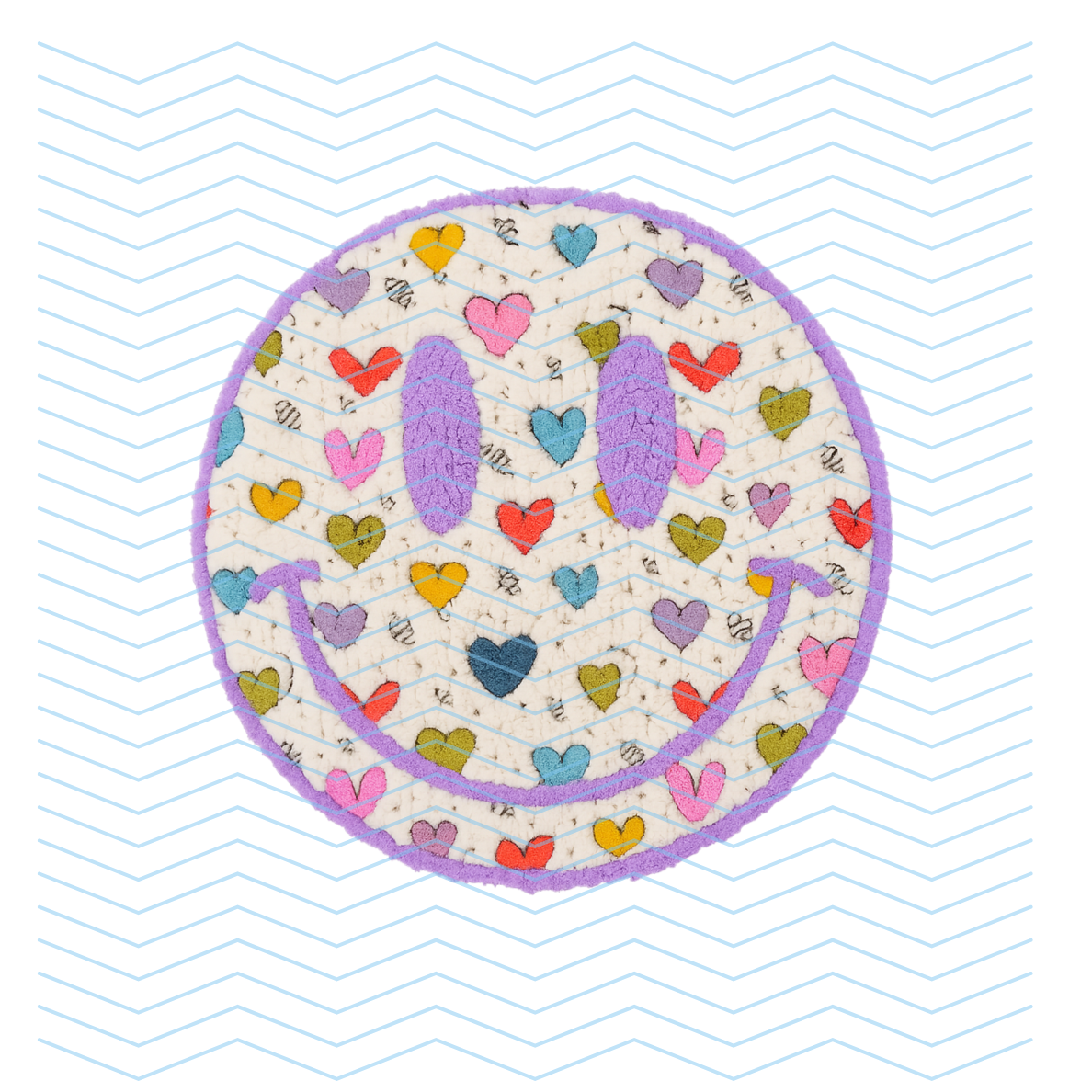 Valentines Retro Smiley