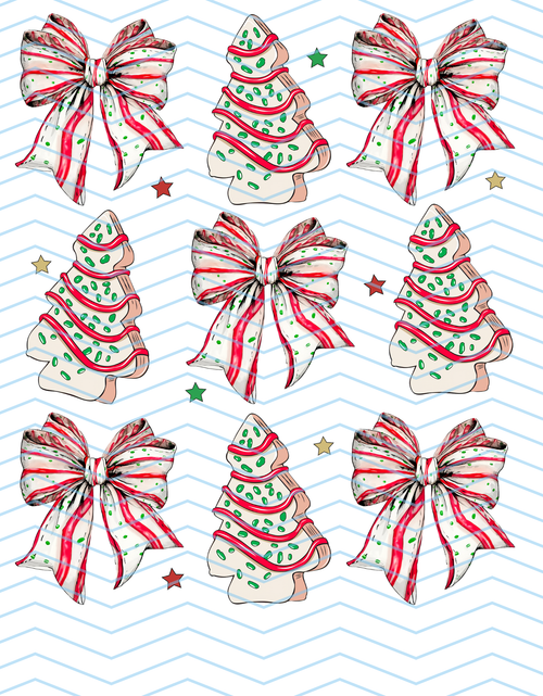 Christmas Cake Grid
