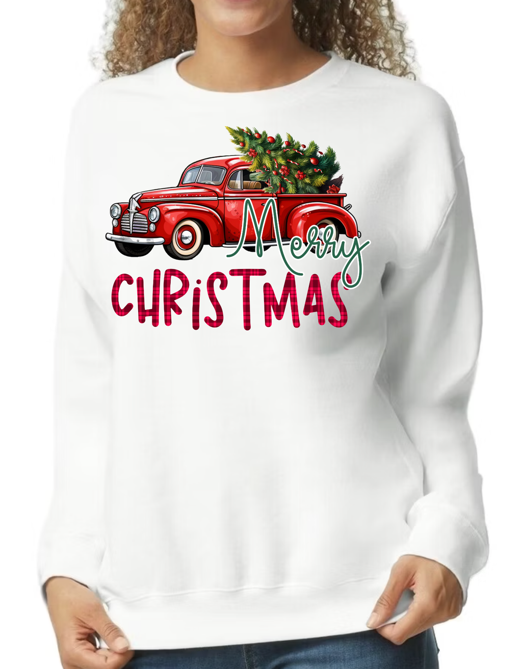 Merry Christmas (Red Truck)