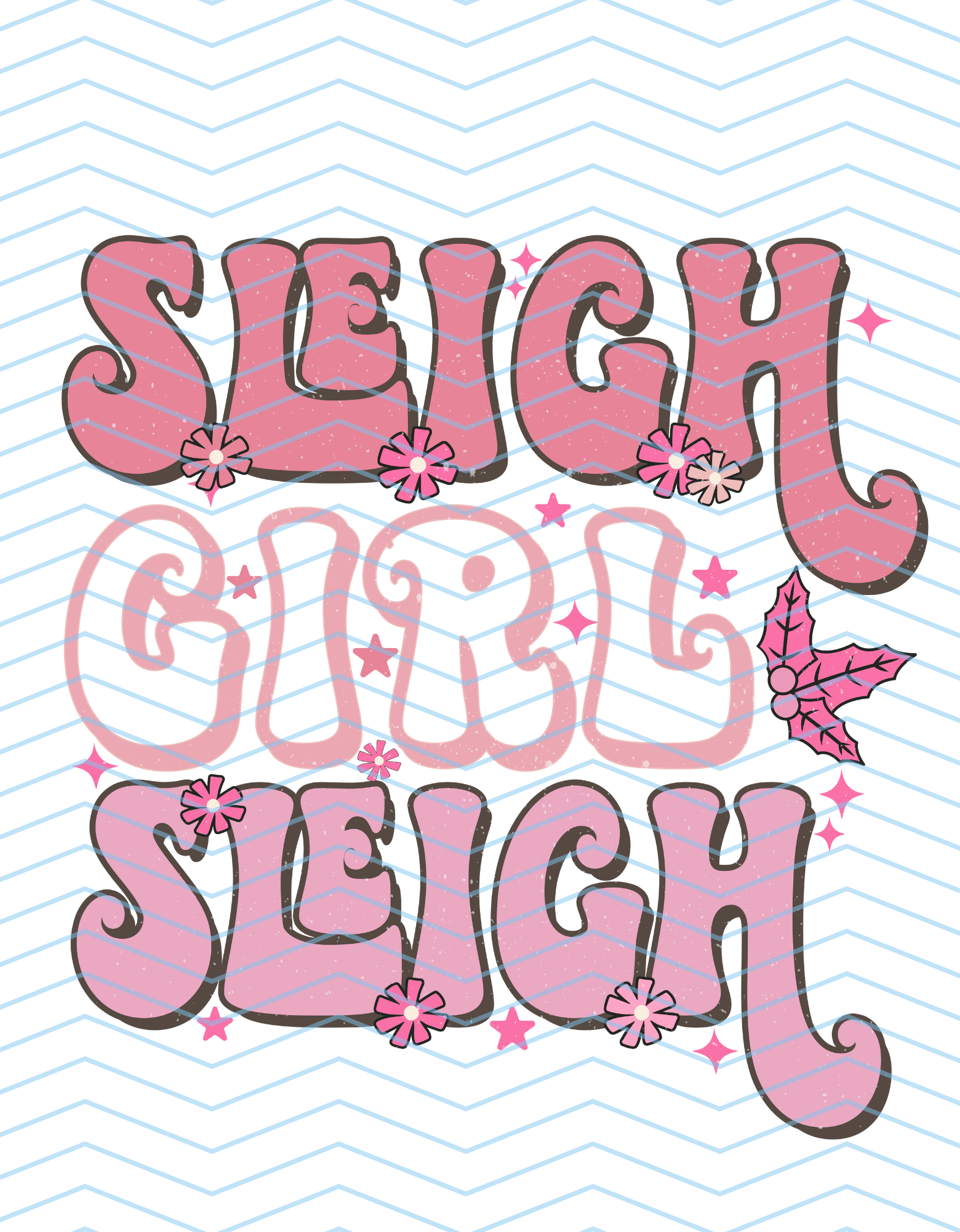 Sleigh Girl Sleigh (Pink)