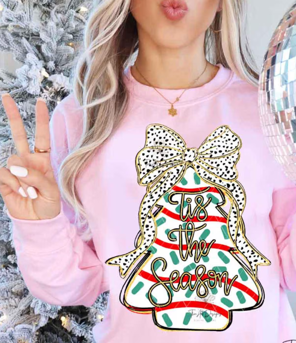 Tis the Season Christmas Cake