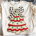 Yarn Christmas Cake