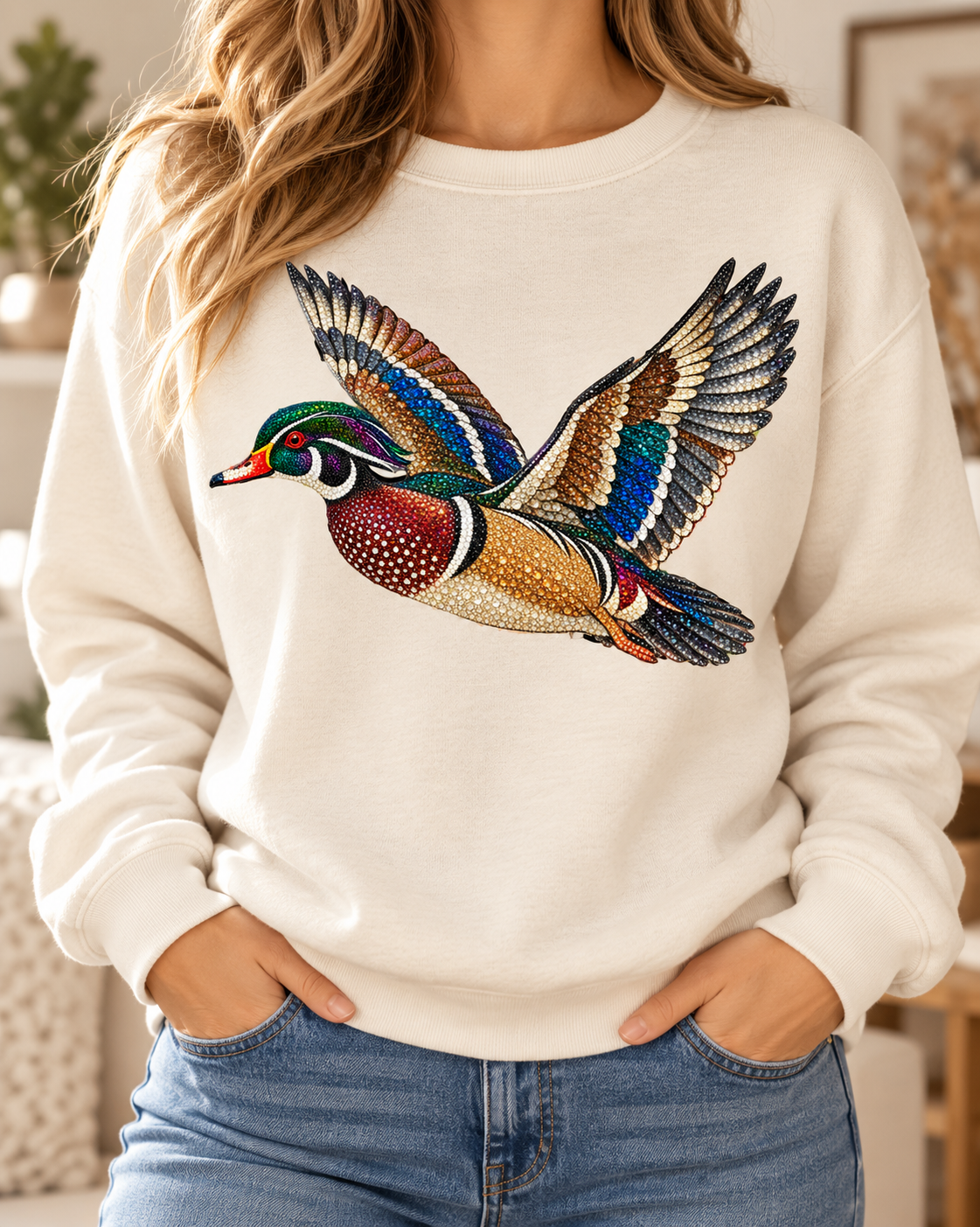 Sequin Wood Duck